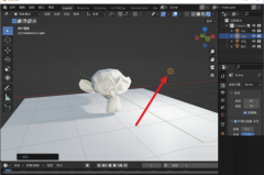 Blender怎么旋转灯光？Blender旋转灯光教程